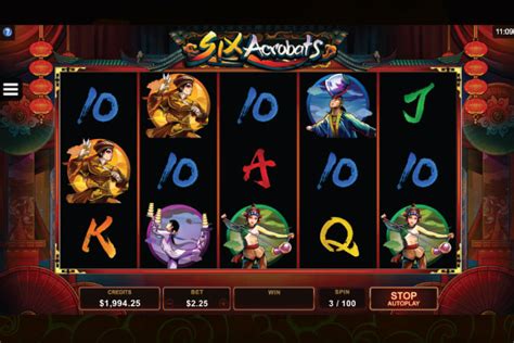 Six Acrobats Slot Review & Casinos .